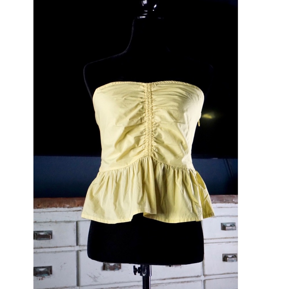 Anthropologie Stephanie Convertible Peplum Top 10